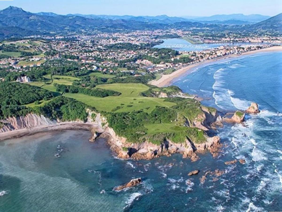 Appartement Moderne A 300M De La Plage Avec Terrasse Et Parking Securise - Fr-1-2-417 Hendaye Bagian luar foto