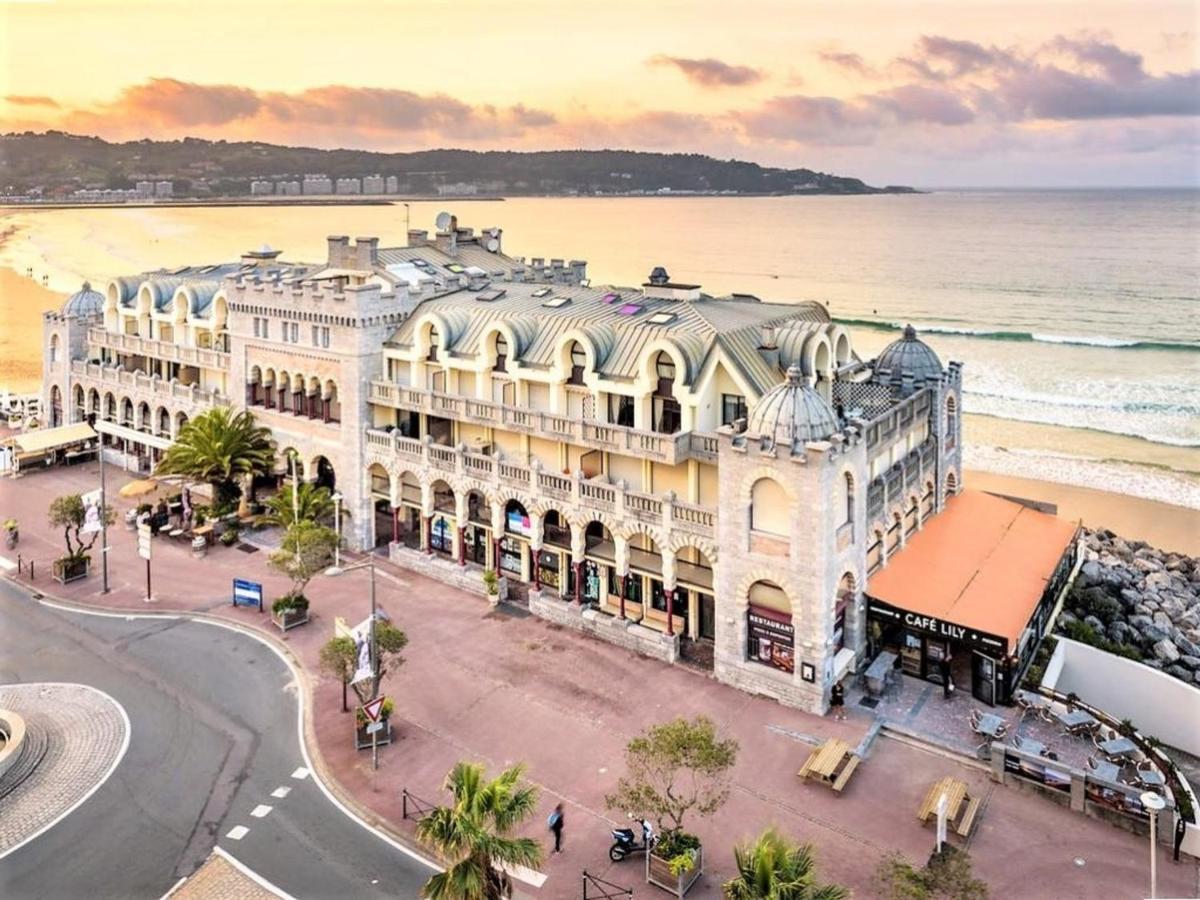 Appartement Moderne A 300M De La Plage Avec Terrasse Et Parking Securise - Fr-1-2-417 Hendaye Bagian luar foto